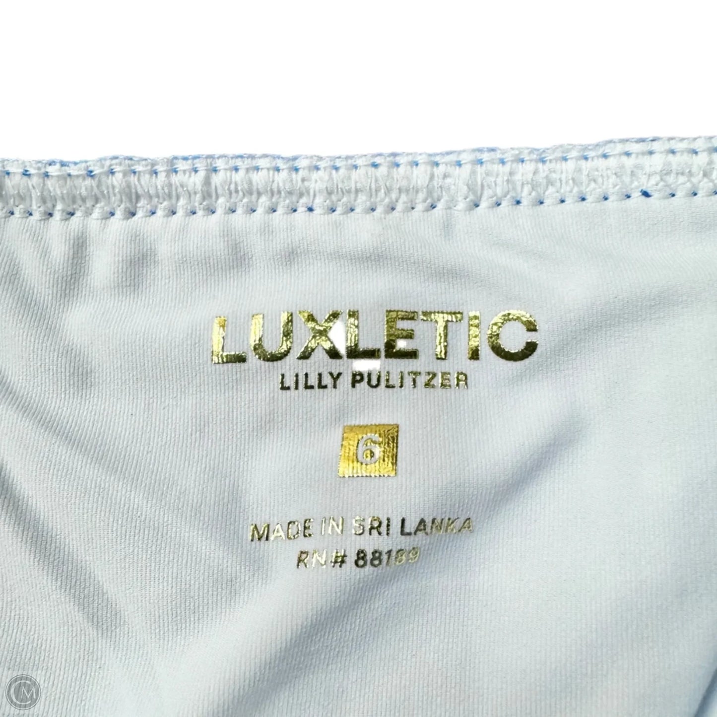 Skort Designer By Lilly Pulitzer In Checkered Pattern, Size: 6