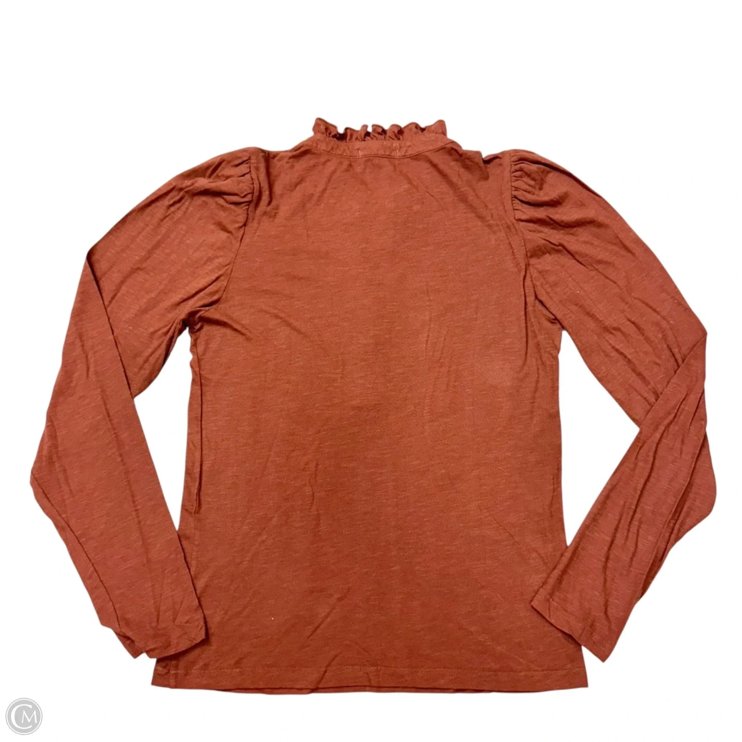 Top Long Sleeve By Sundry In Brown, Size: S