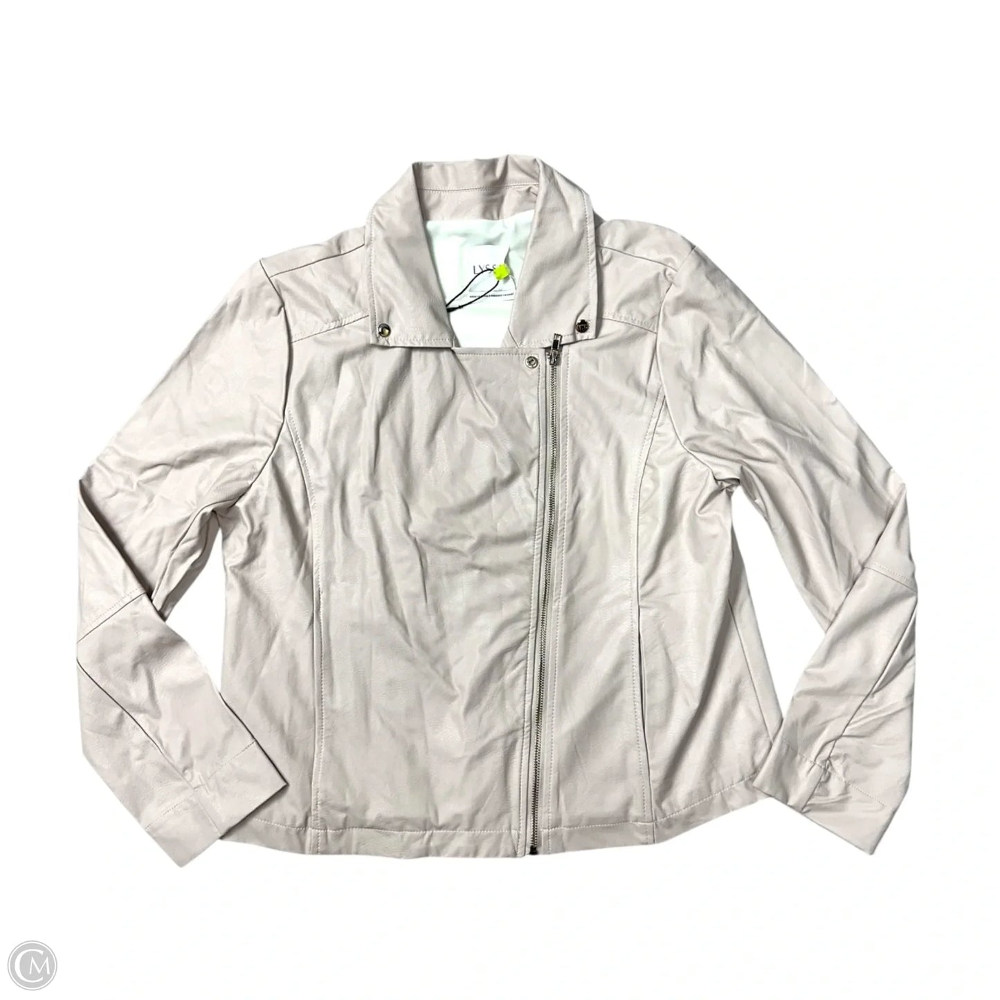 Jacket Moto By Lysse In Mauve, Size: Xl