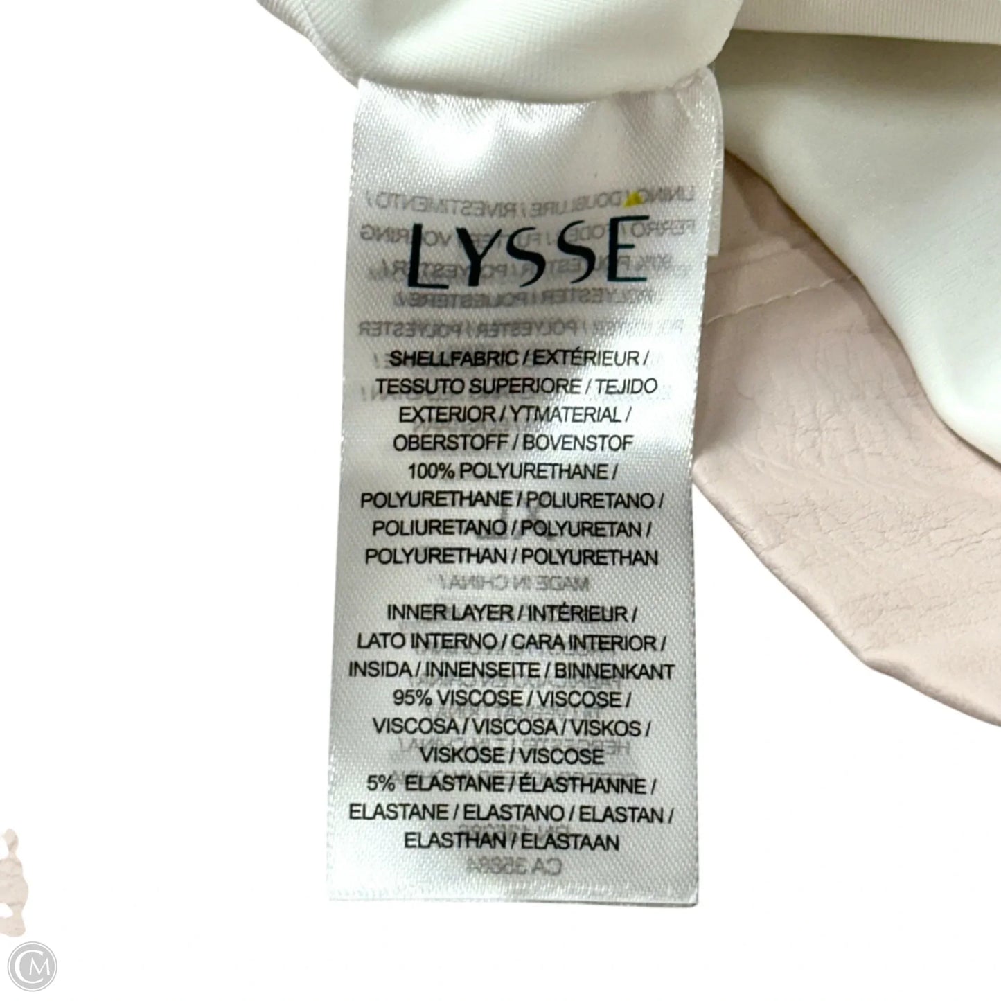 Jacket Moto By Lysse In Mauve, Size: Xl