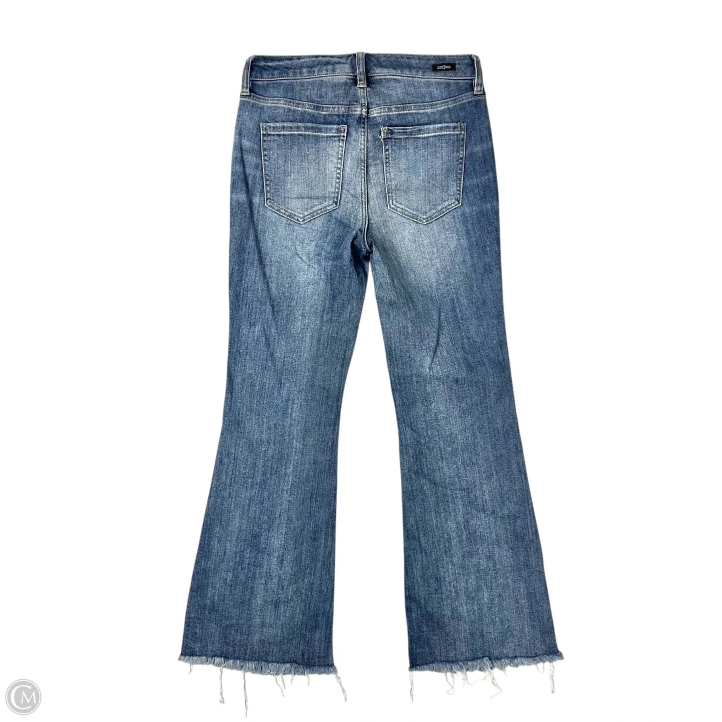 Jeans Flared By Liverpool In Blue Denim, Size: 6