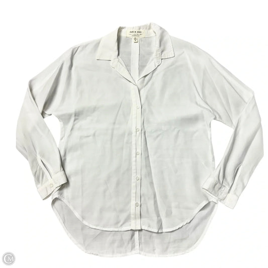 Top Long Sleeve By Cloth & Stone In White, Size: Xs
