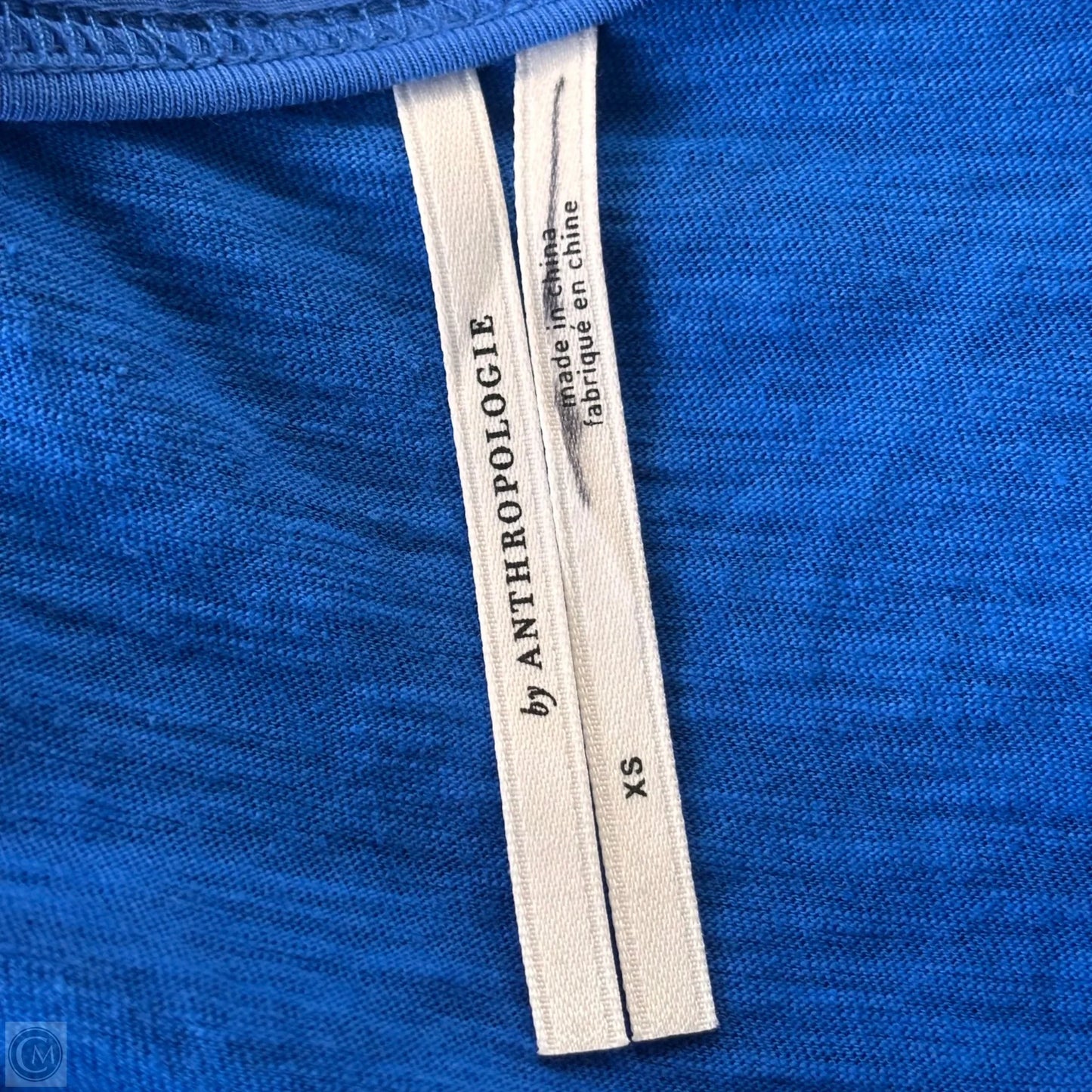 Top Long Sleeve By Anthropologie In Blue, Size: Xs