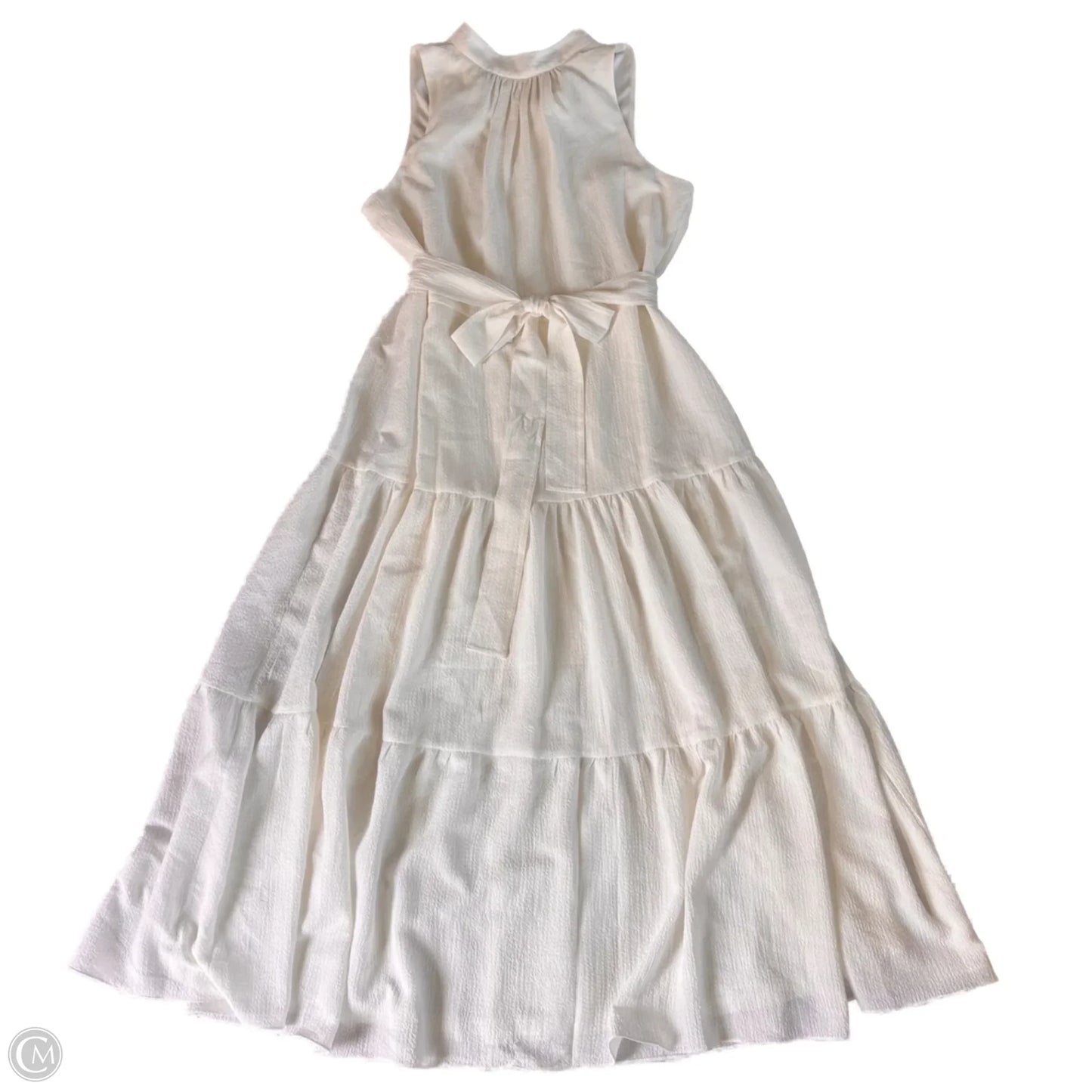 Dress Casual Maxi By Anne Klein In White, Size: Xl