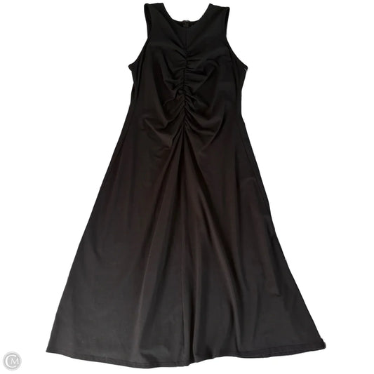 Dress Casual Maxi By Nordstrom In Black, Size: 1x