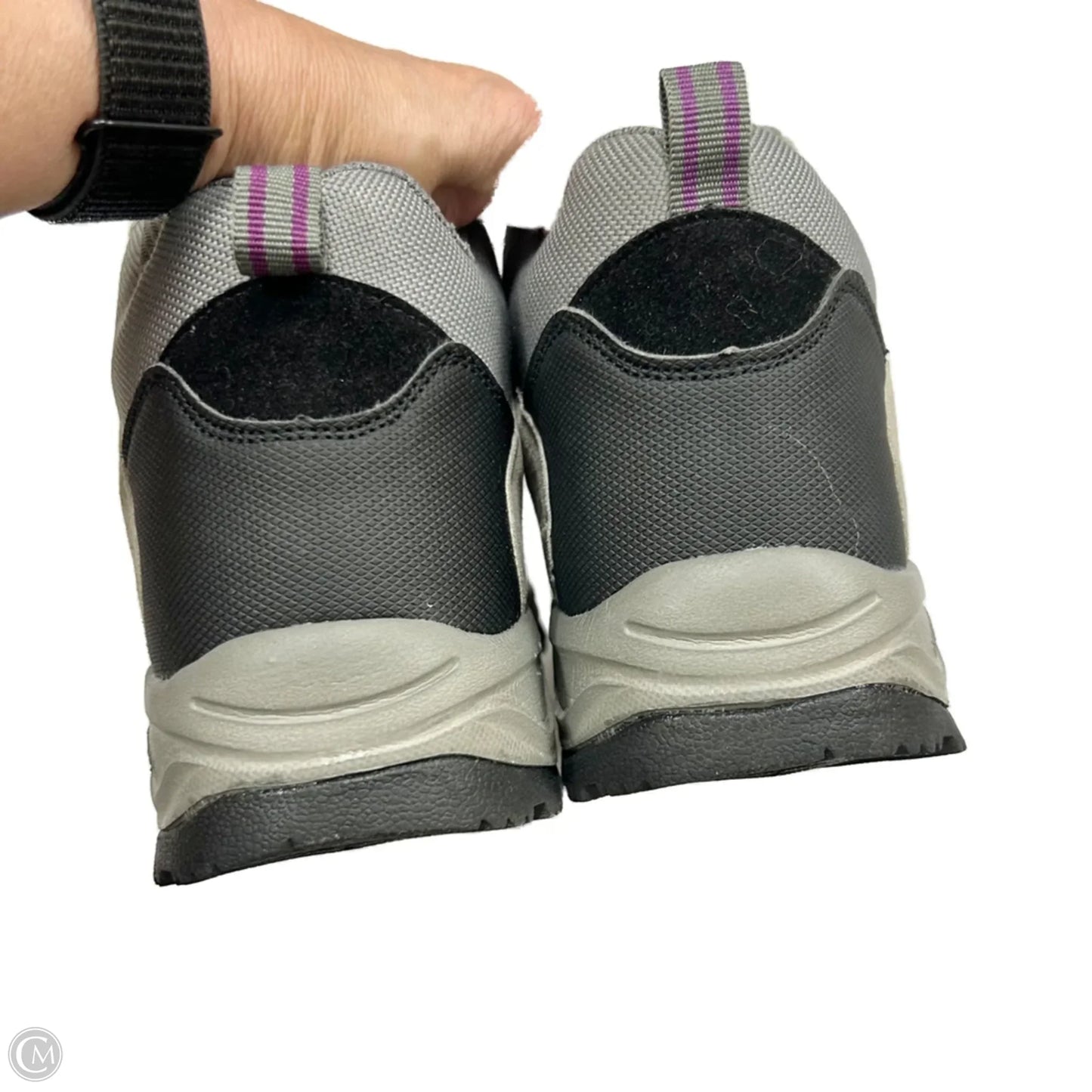 Boots Hiking By Itasca In Grey & Purple, Size: 8