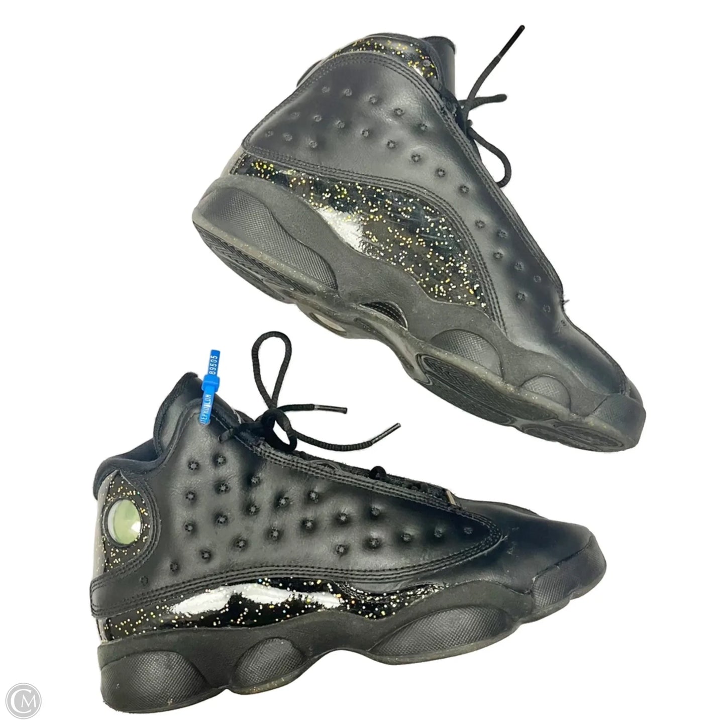 Shoes Luxury Designer By Jordan In Black, Size: 9