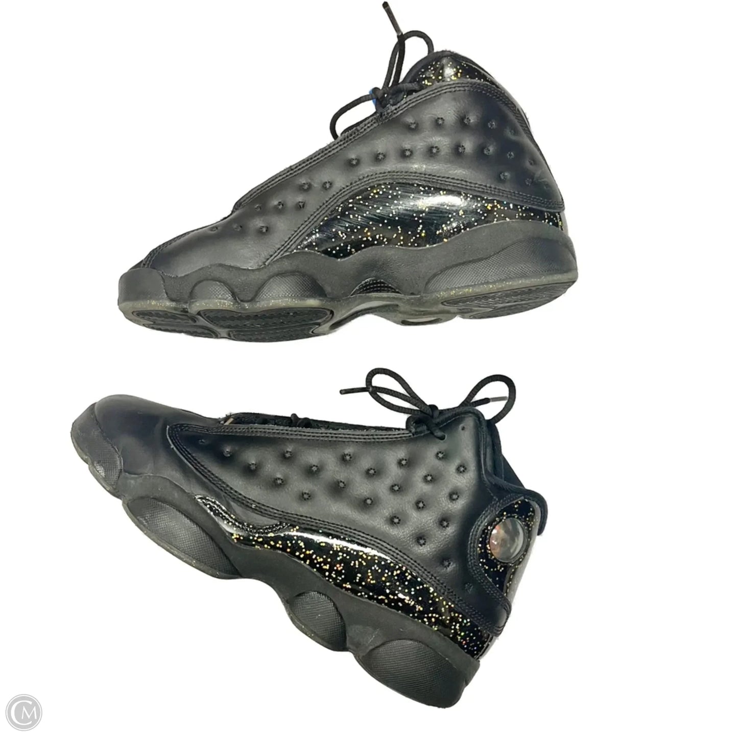 Shoes Luxury Designer By Jordan In Black, Size: 9