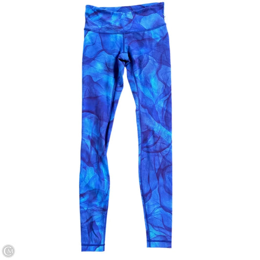 Athletic Leggings By Lululemon In Blue, Size: S