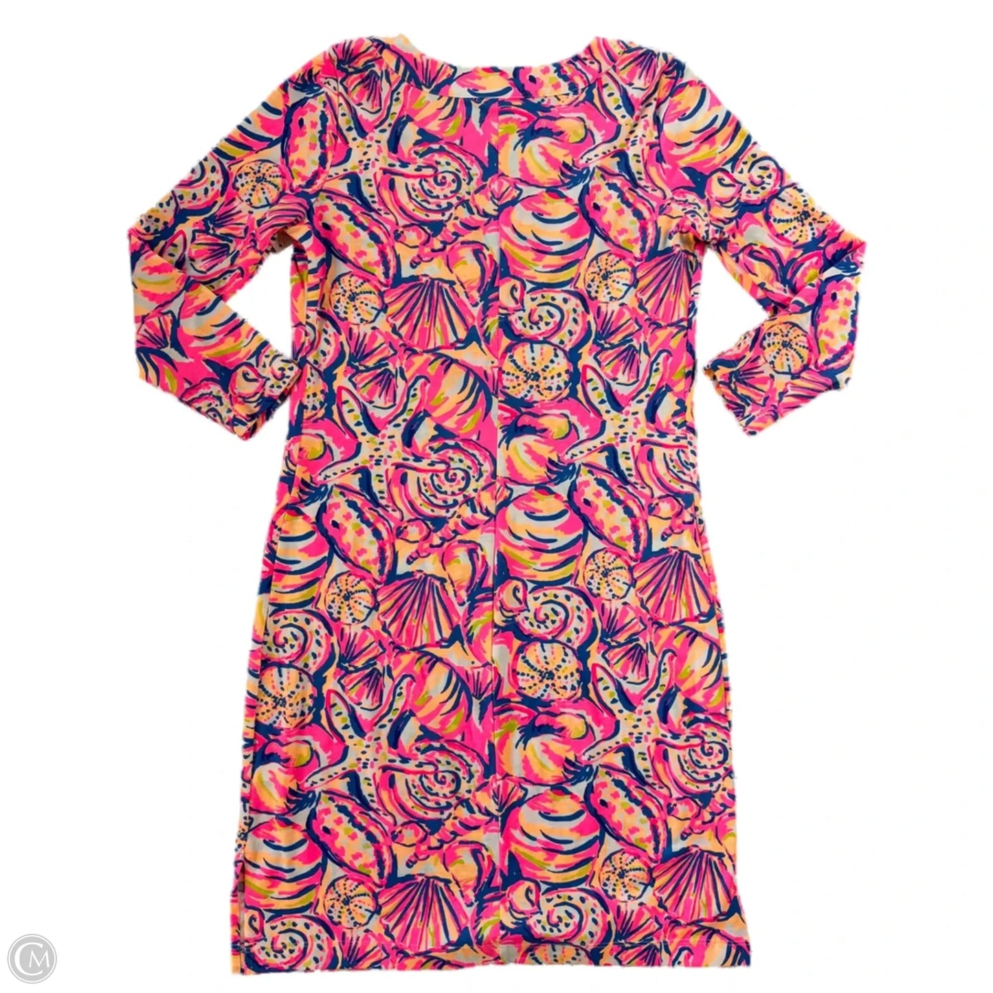 Dress Designer By Lilly Pulitzer In Blue & Pink, Size: Xs