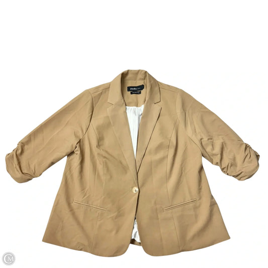 Blazer By Torrid In Brown, Size: 1x