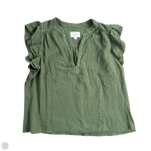 Top Sleeveless By Honorine In Green, Size: L