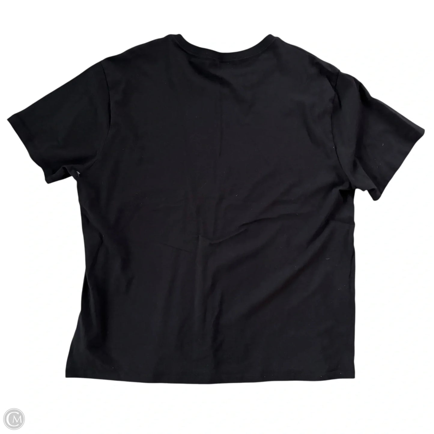 Top Short Sleeve By True Religion In Black & Gold, Size: 3x