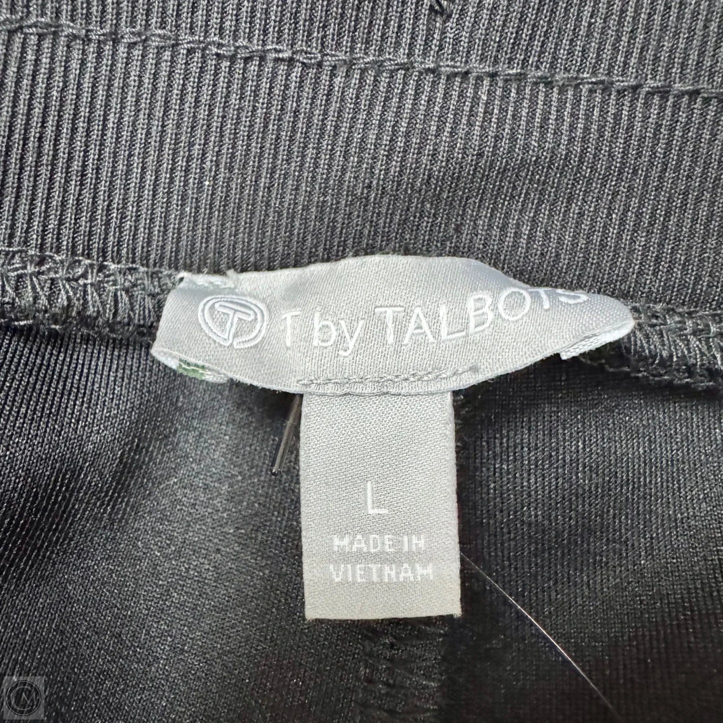 Athletic Pants By Talbots In Black, Size: L
