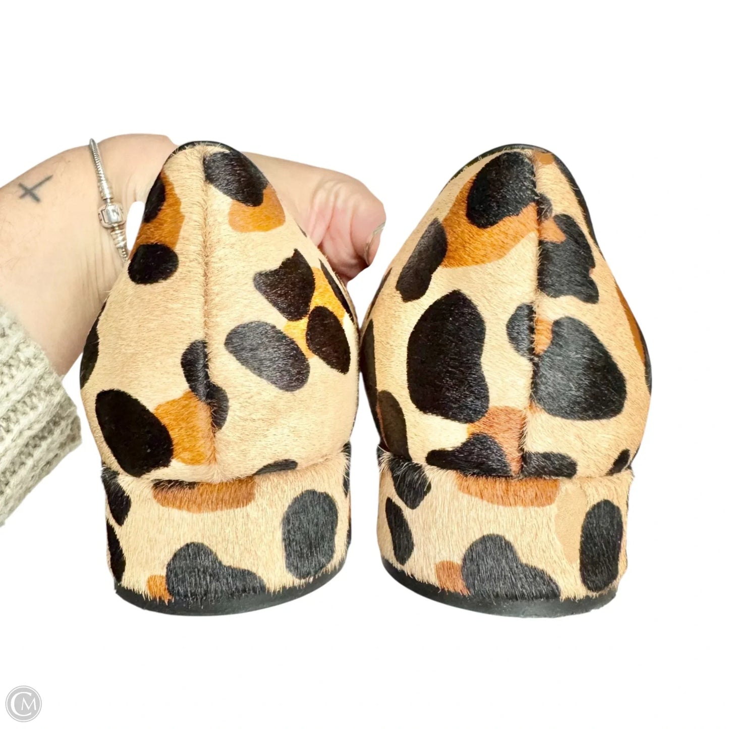 Shoes Flats By Cole-haan In Animal Print, Size: 9.5