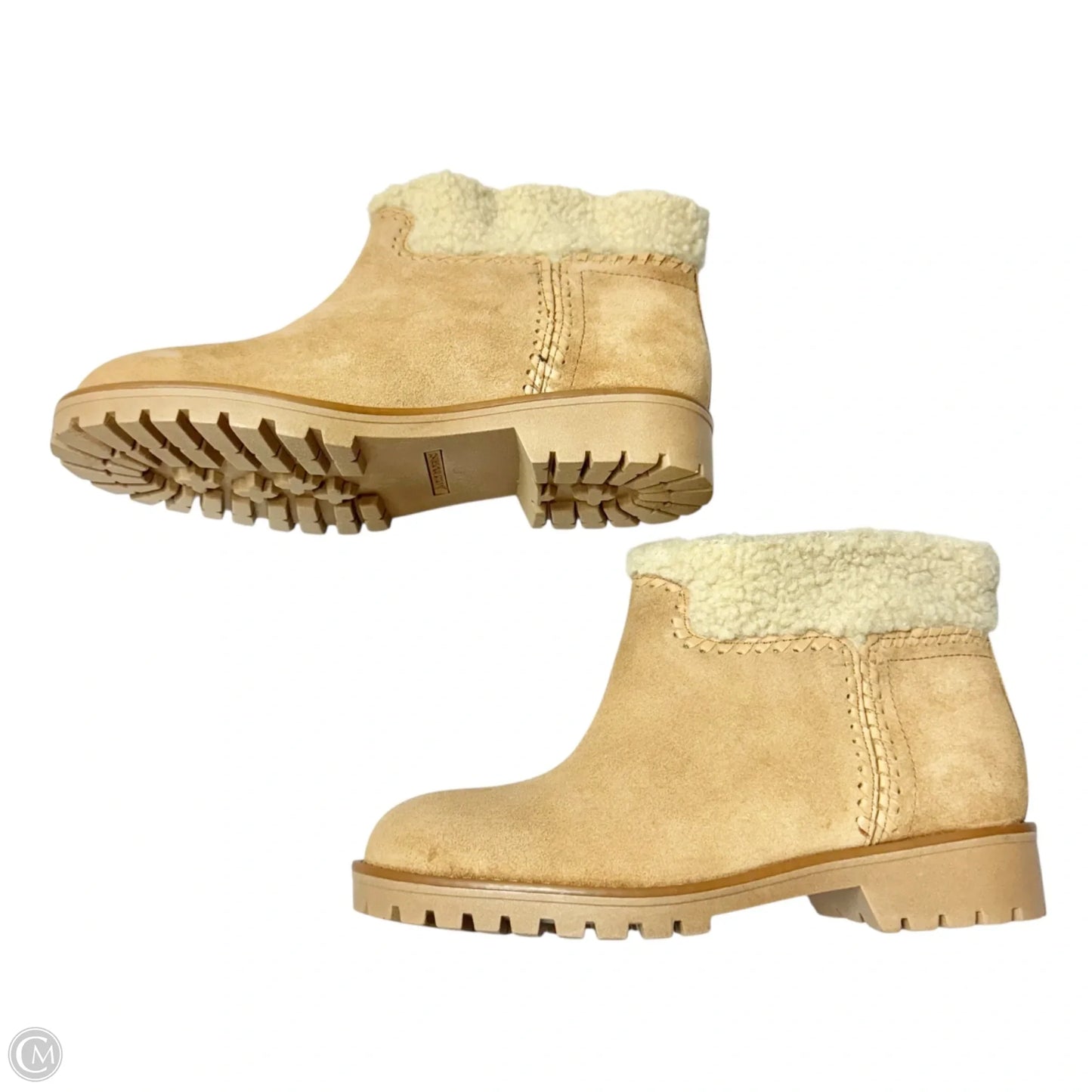 Boots Ankle Flats By Jack Rogers In Tan, Size: 6