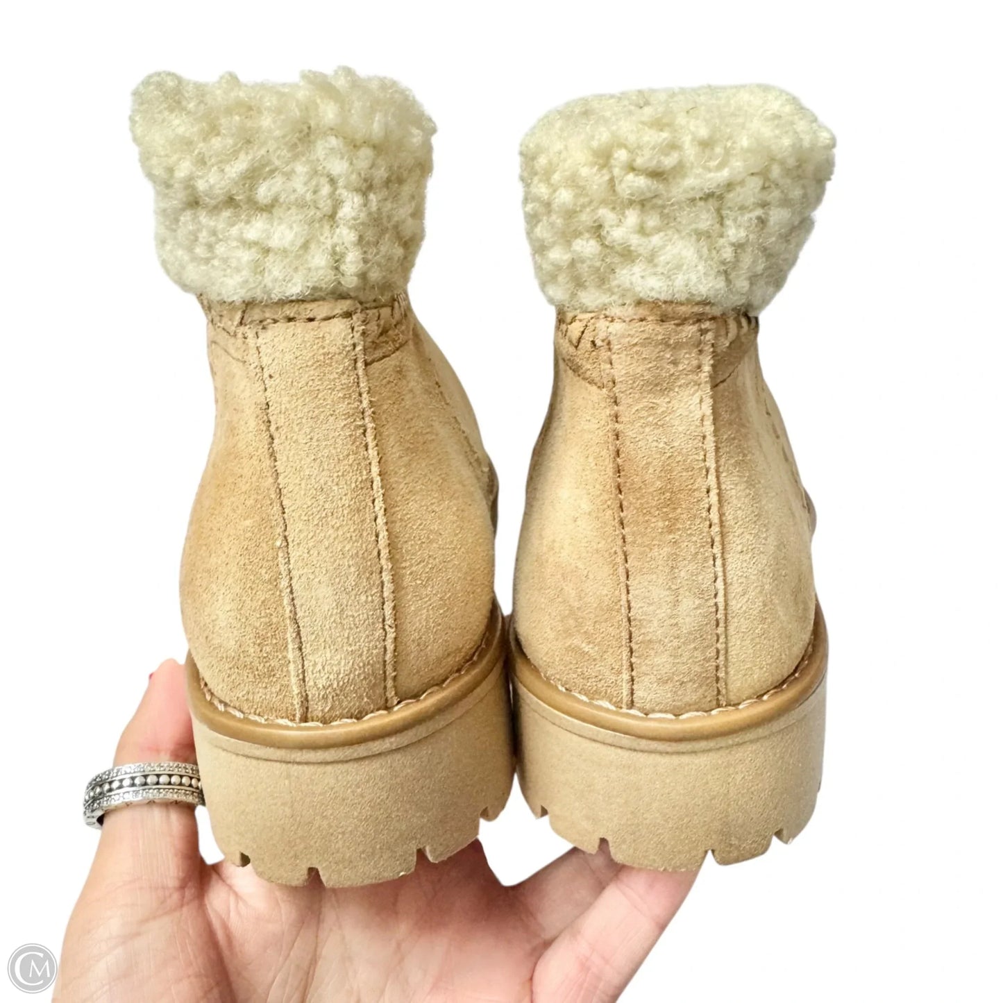 Boots Ankle Flats By Jack Rogers In Tan, Size: 6
