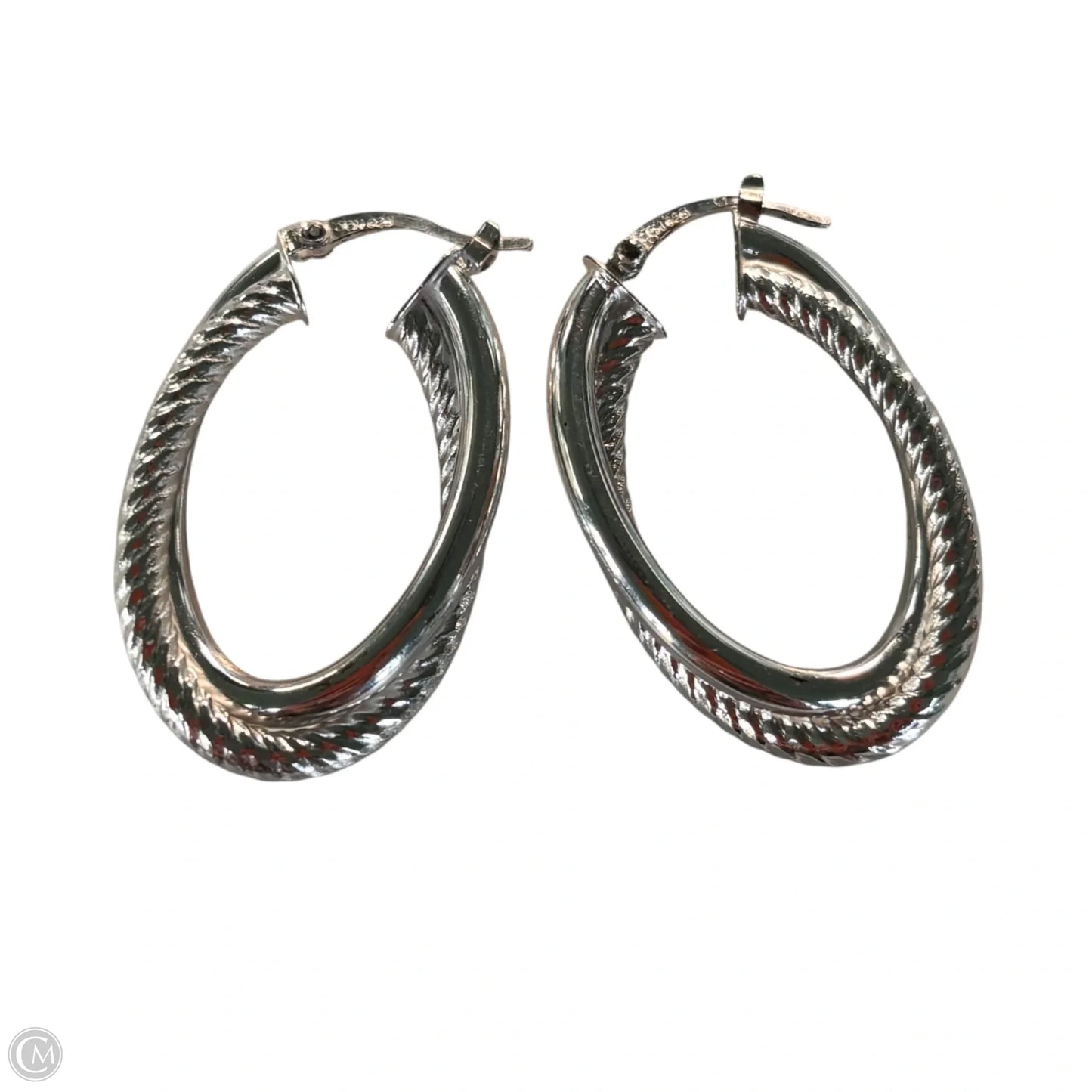 Earrings Sterling Silver Hoop