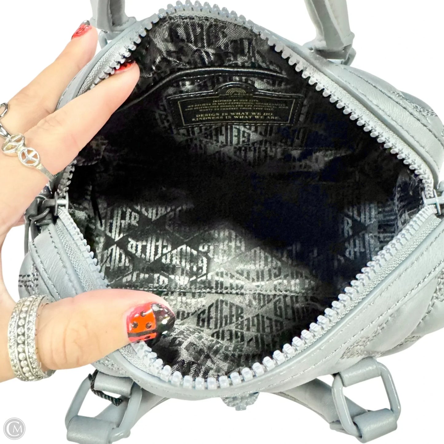 Crossbody Leather By Kurt Geiger London, Size: Small