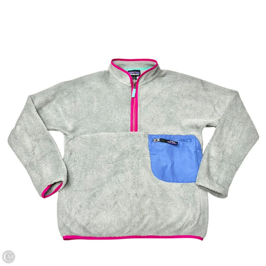 Sweatshirt Crewneck By Patagonia In Grey, Size: S