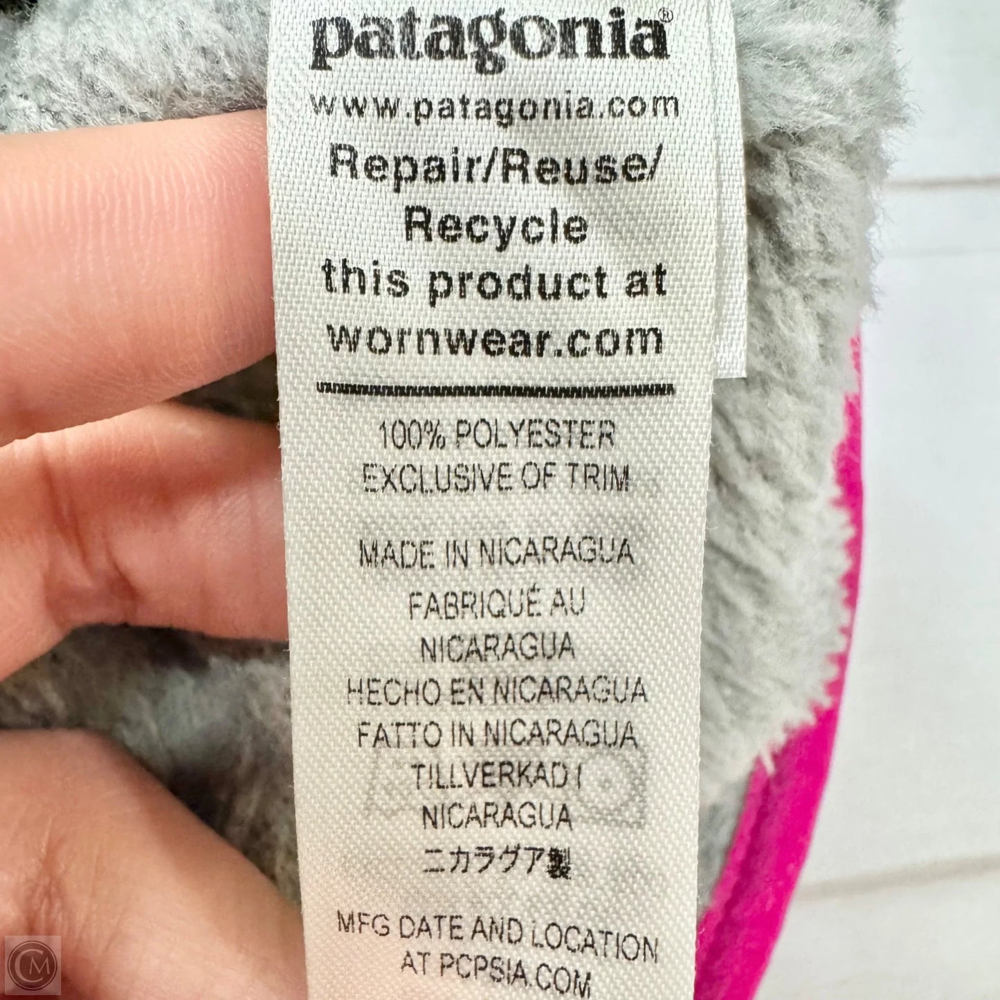 Sweatshirt Crewneck By Patagonia In Grey, Size: S