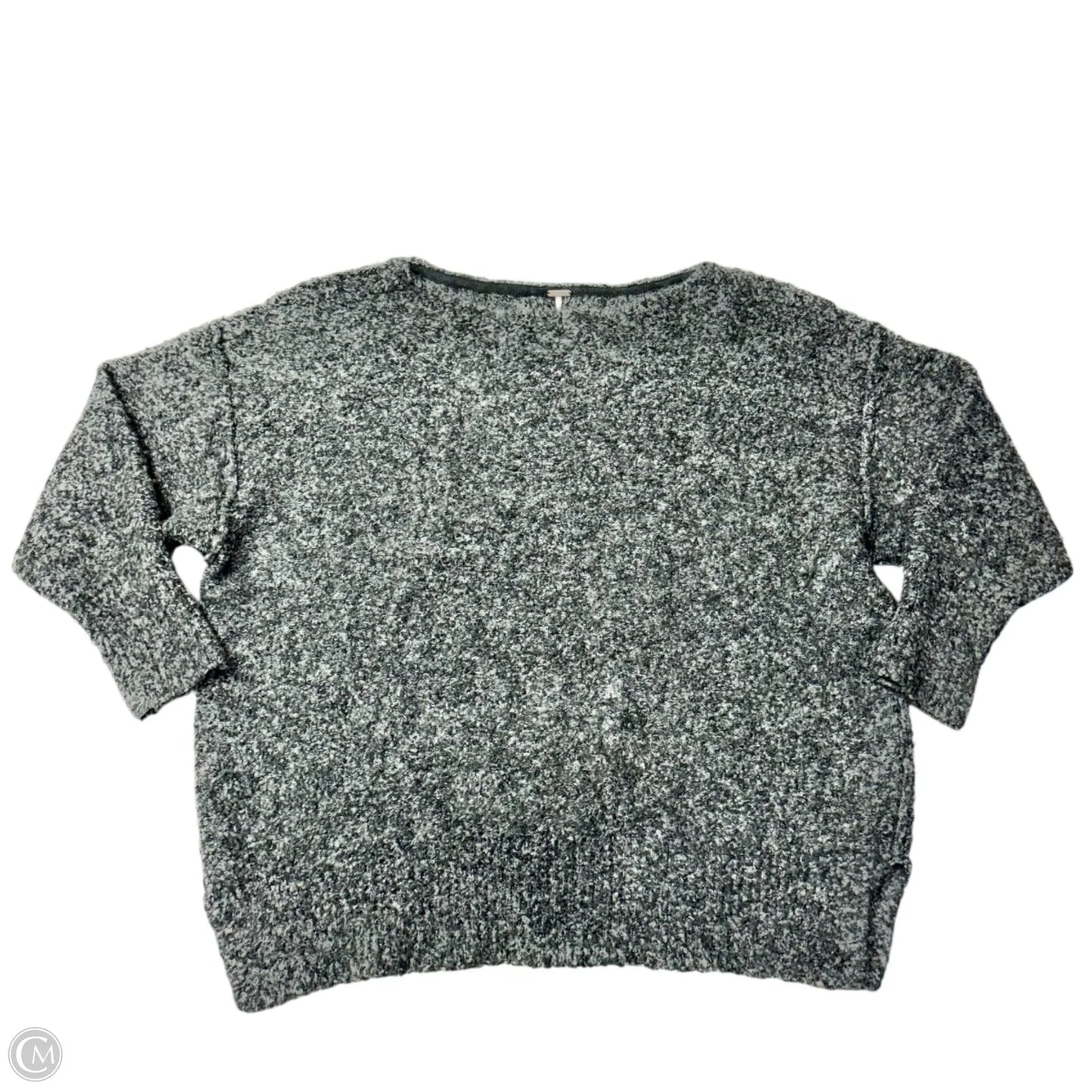 Sweater By Free People In Black & Grey, Size: L