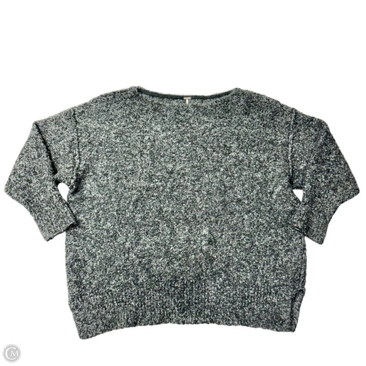 Sweater By Free People In Black & Grey, Size: L