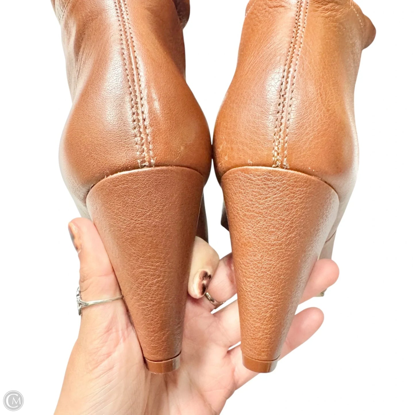 Boots Leather By Jack Rogers In Brown, Size: 10