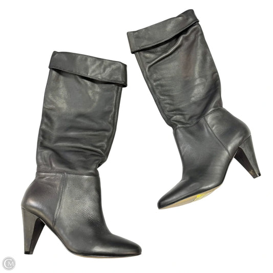 Boots Leather By Jack Rogers In Black, Size: 10