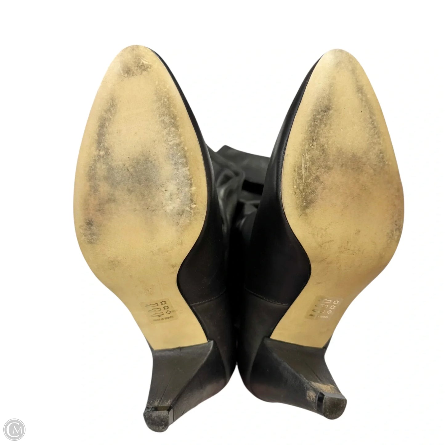 Boots Leather By Jack Rogers In Black, Size: 10