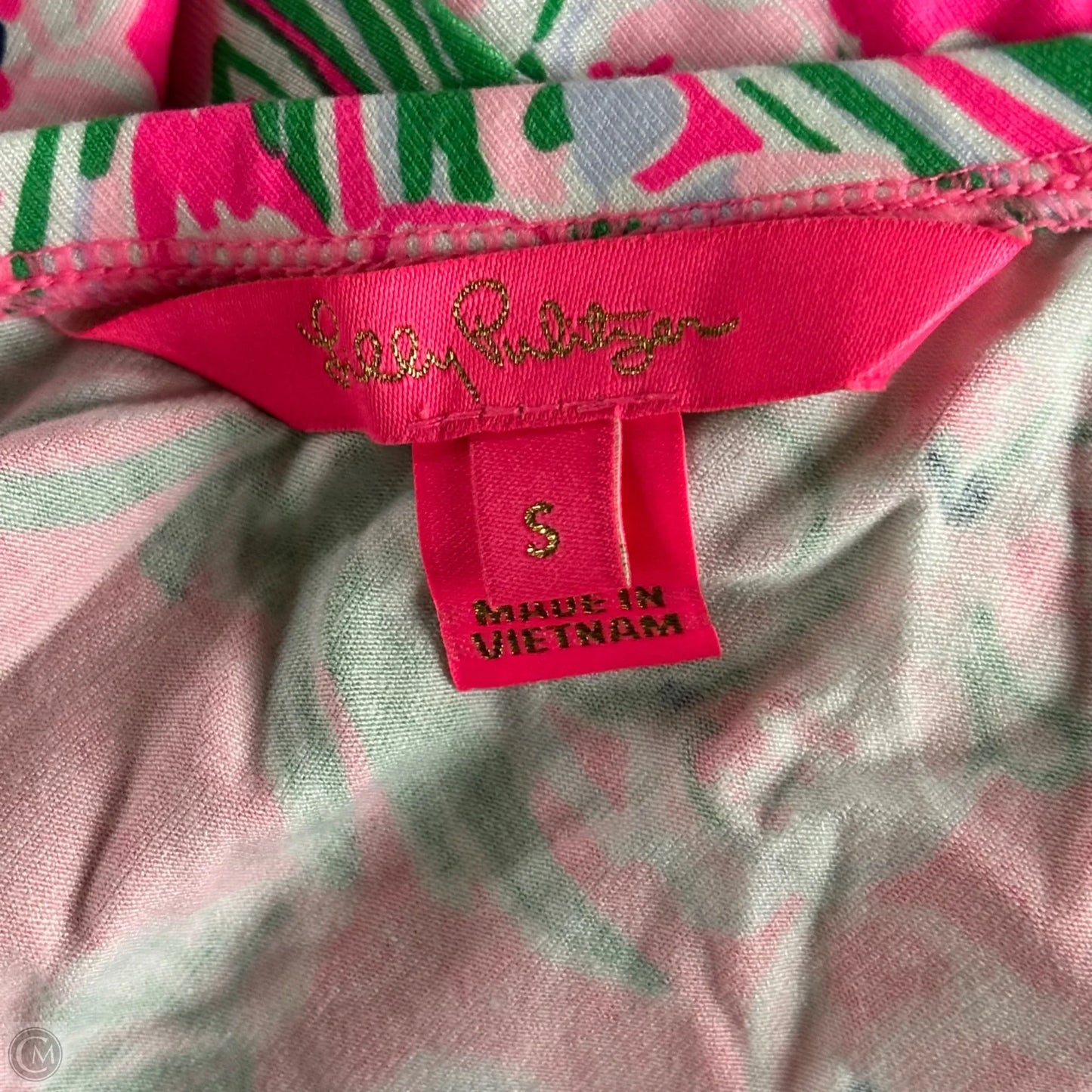 Top Sleeveless Designer By Lilly Pulitzer In Floral Print, Size: S