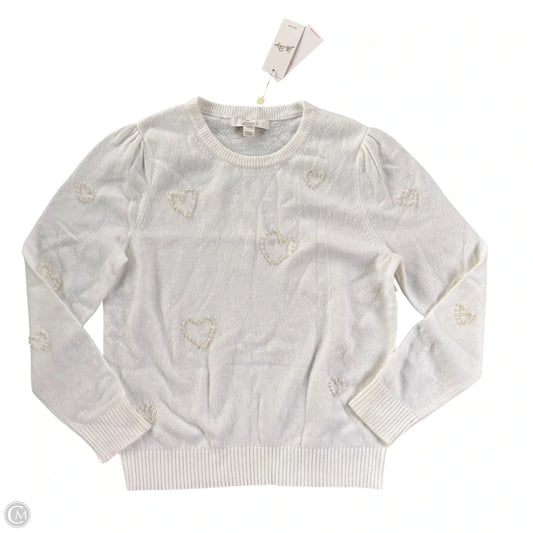 Sweater Designer By Lilly Pulitzer In White, Size: Xl