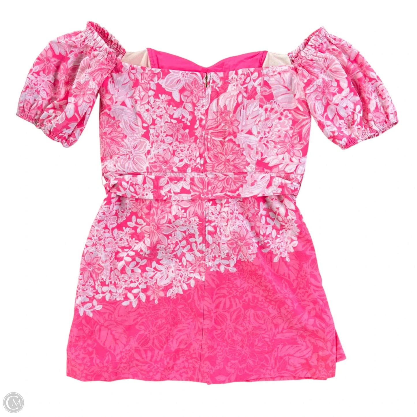 Romper Designer By Lilly Pulitzer In Floral Print, Size: Xl