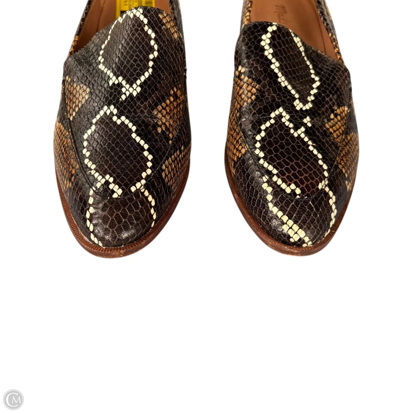 Shoes Flats By Madewell In Snakeskin Print, Size: 9.5