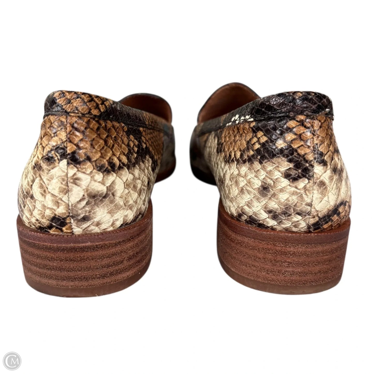 Shoes Flats By Madewell In Snakeskin Print, Size: 9.5