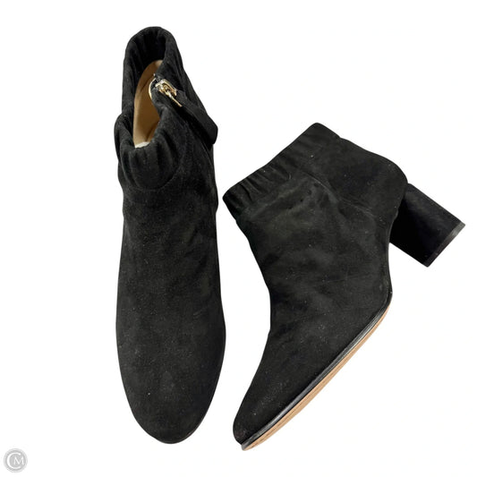 Boots Leather By Clarks In Black, Size: 10