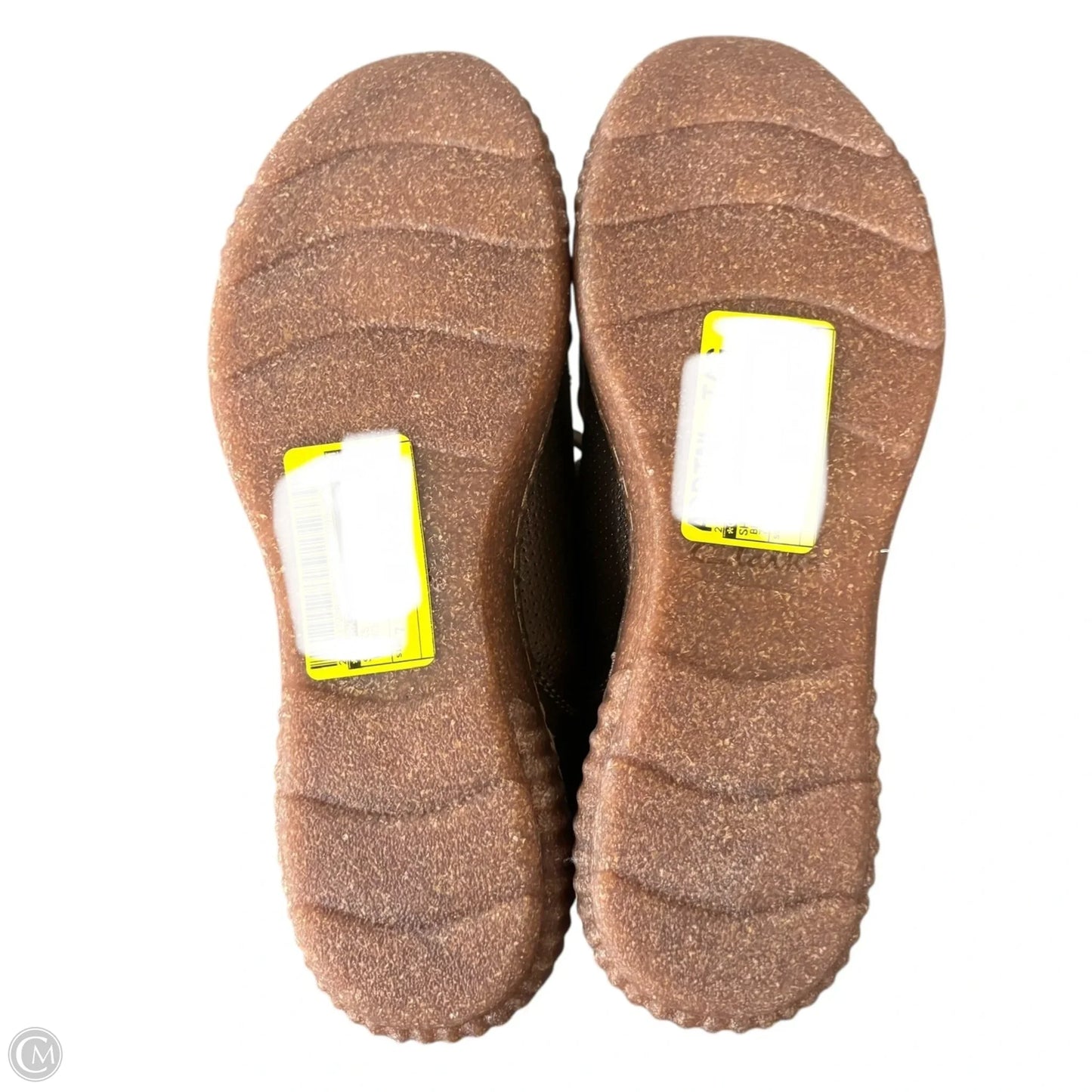 Shoes Sneakers By Clarks In Bronze, Size: 7