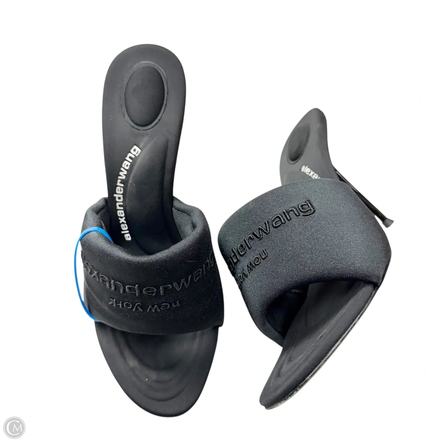 Sandals Luxury Designer By Alexander Mcqueen In Black, Size: 8