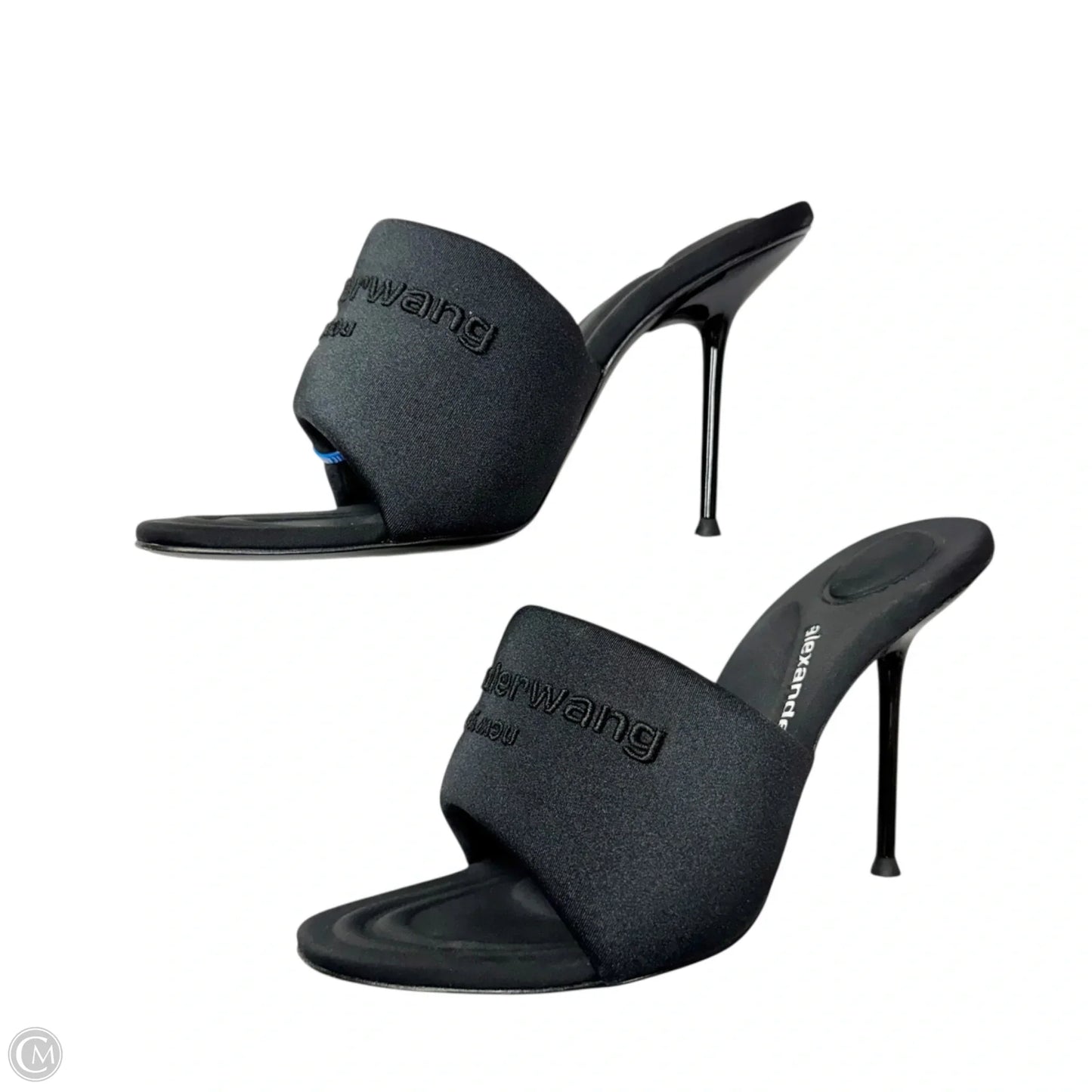 Sandals Luxury Designer By Alexander Mcqueen In Black, Size: 8