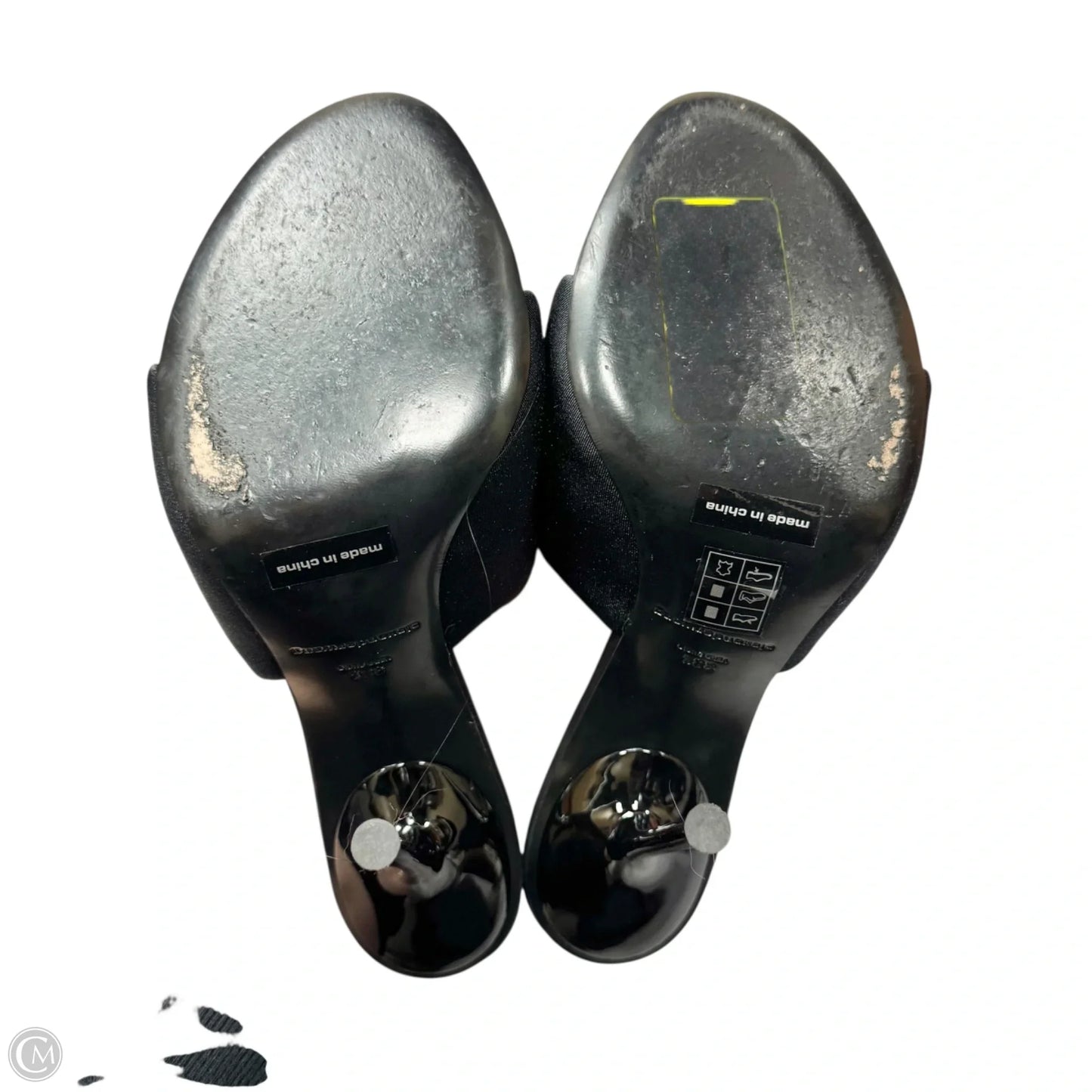 Sandals Luxury Designer By Alexander Mcqueen In Black, Size: 8