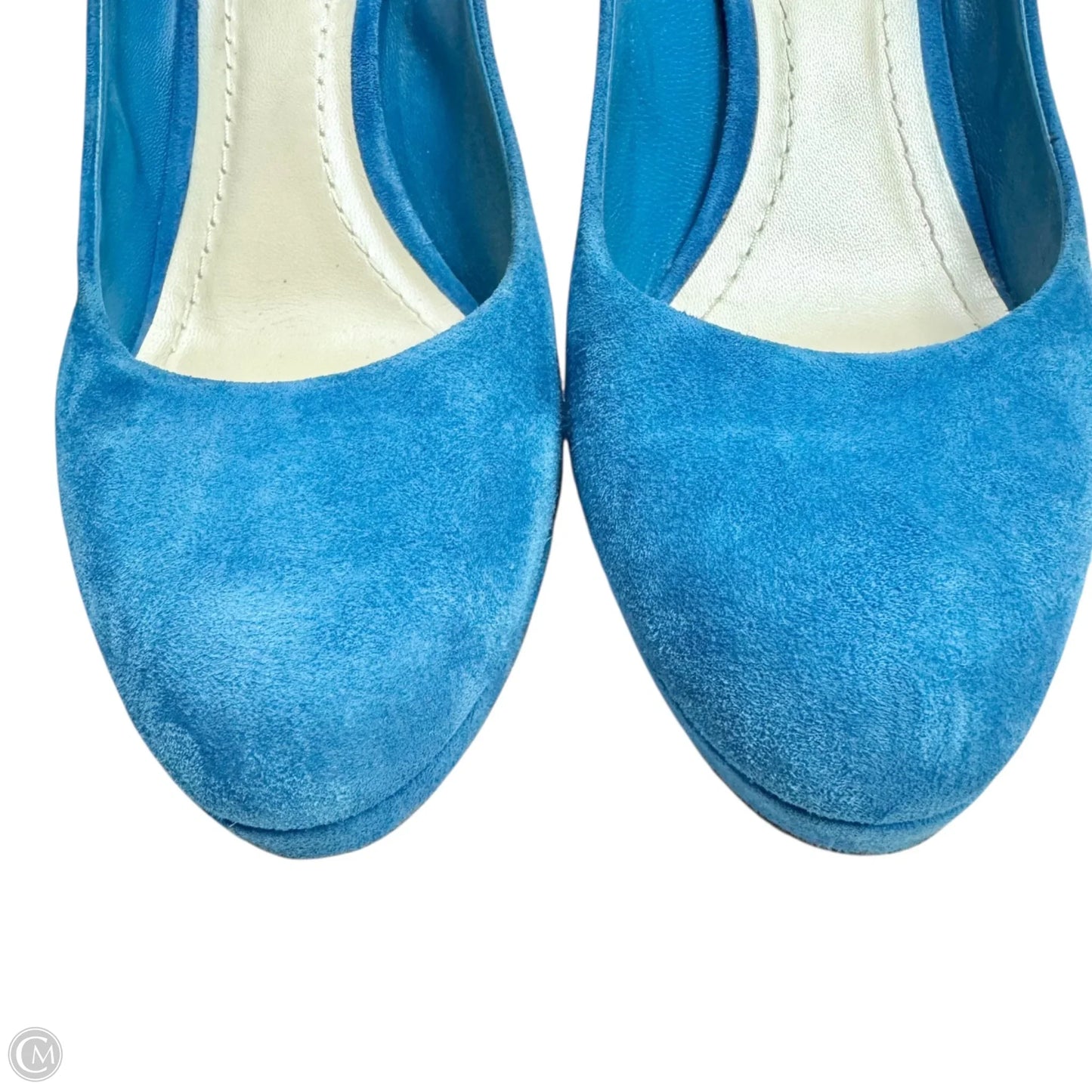 Shoes Luxury Designer By Dior In Blue, Size: 6