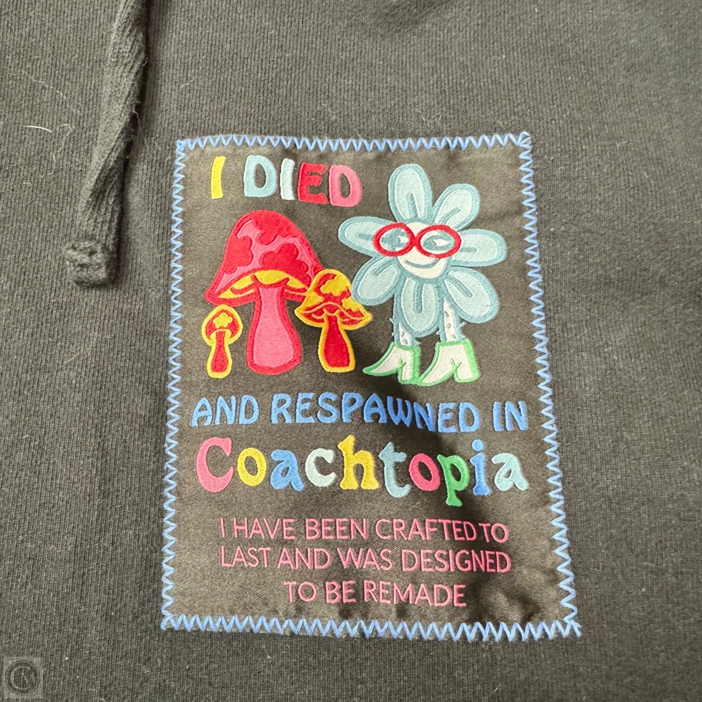 Sweatshirt Designer By Coach In Black, Size: L