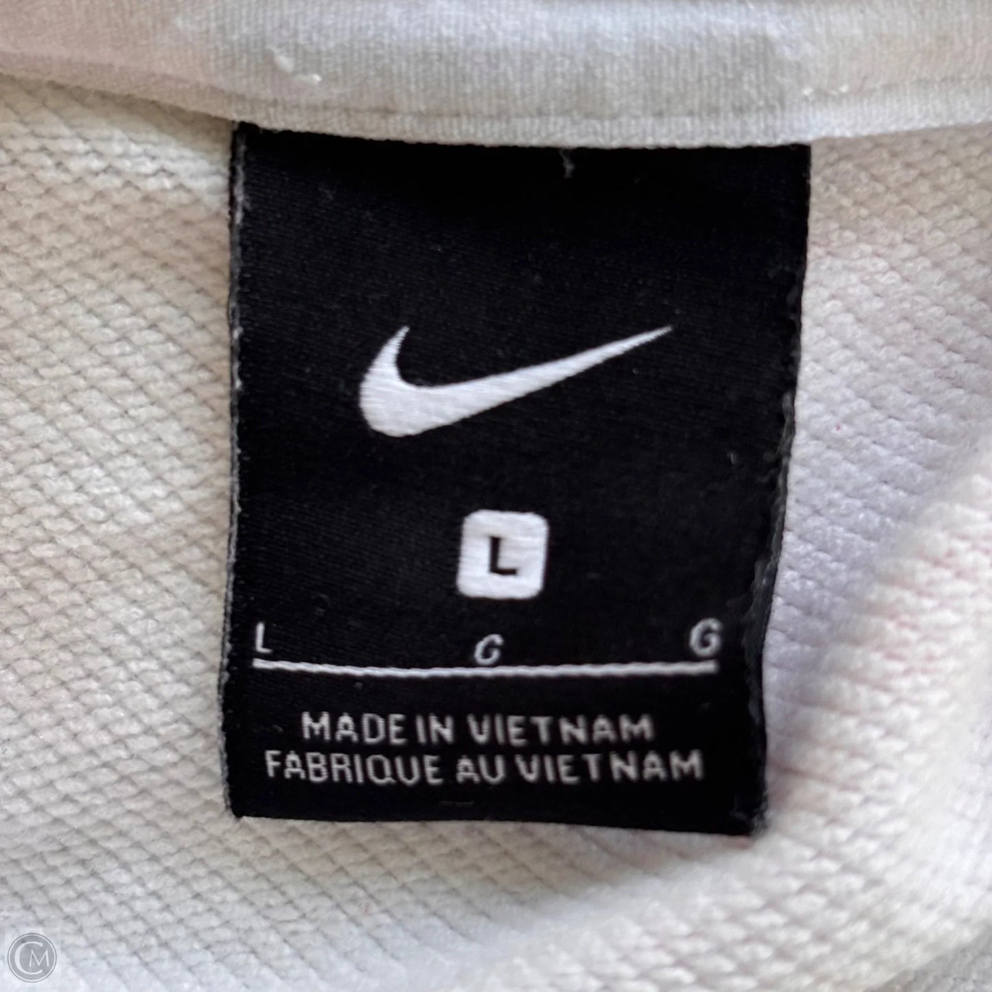 Athletic Sweatshirt Hoodie By Nike Apparel In Tie Dye Print, Size: L