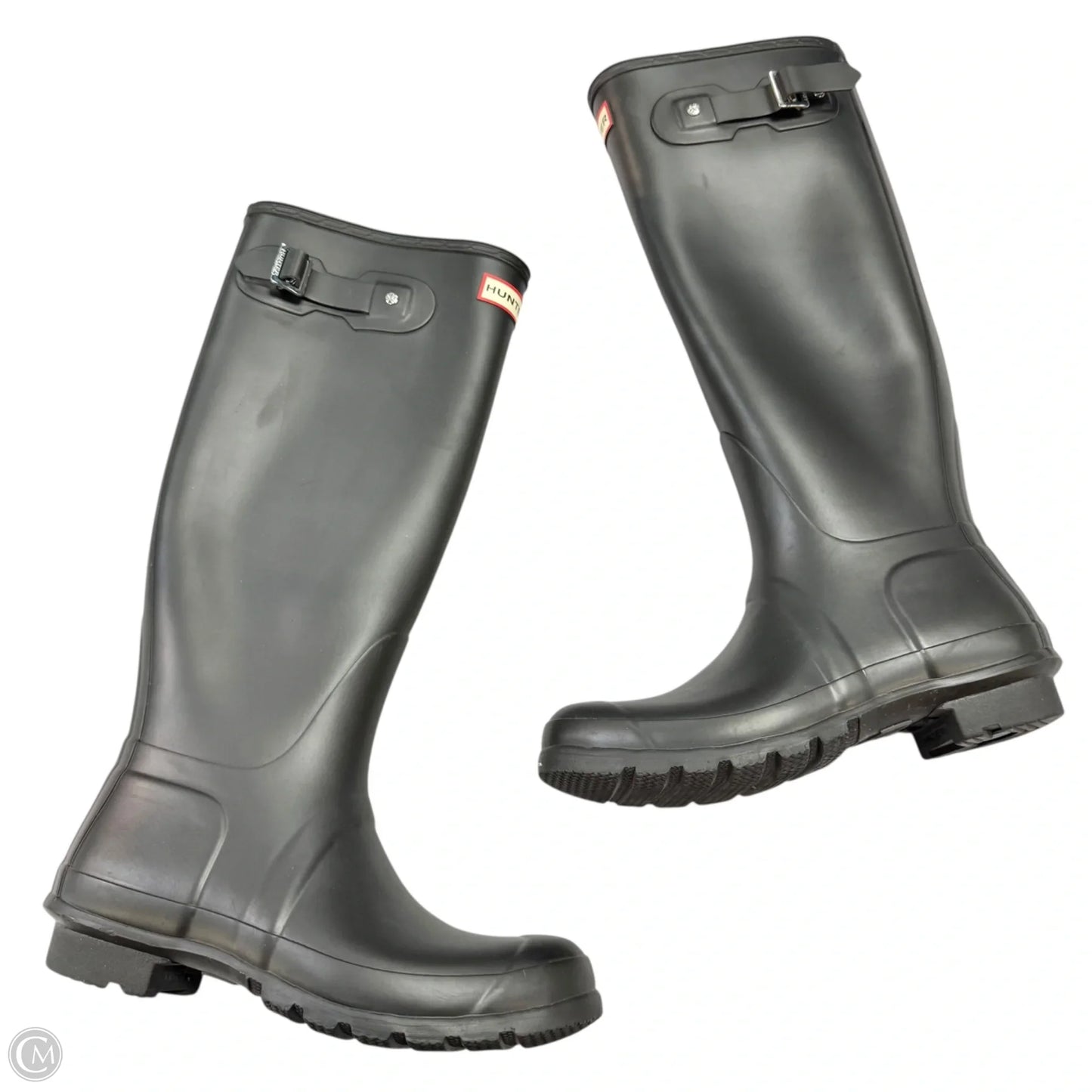 Boots Rain By Hunter In Black, Size: 8