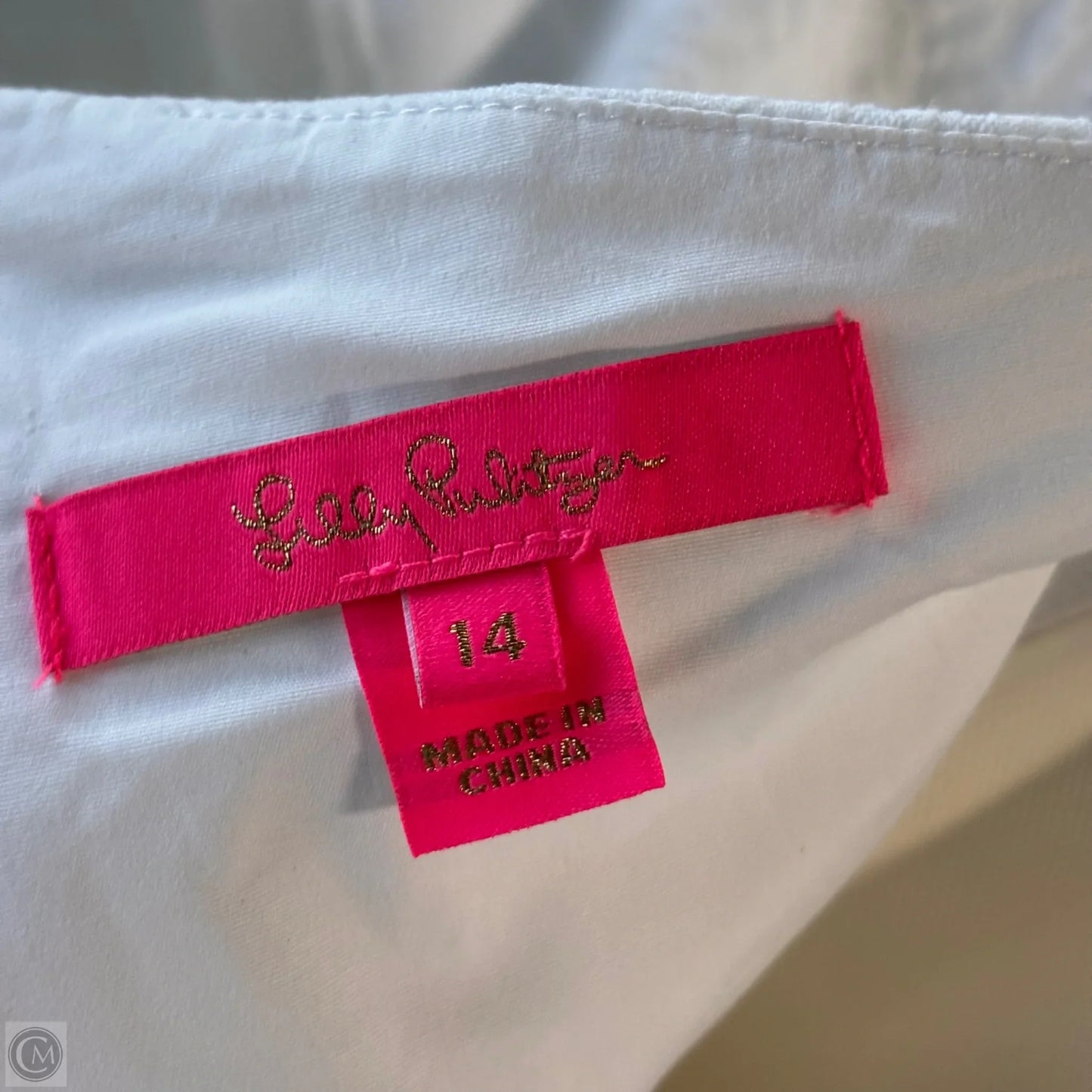 Romper Designer By Lilly Pulitzer In White, Size: L