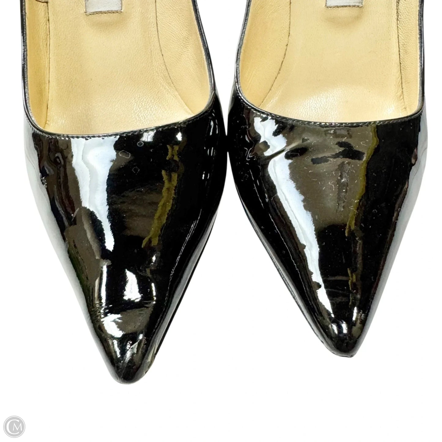Shoes Luxury Designer By Jimmy Choo In Black, Size: 9
