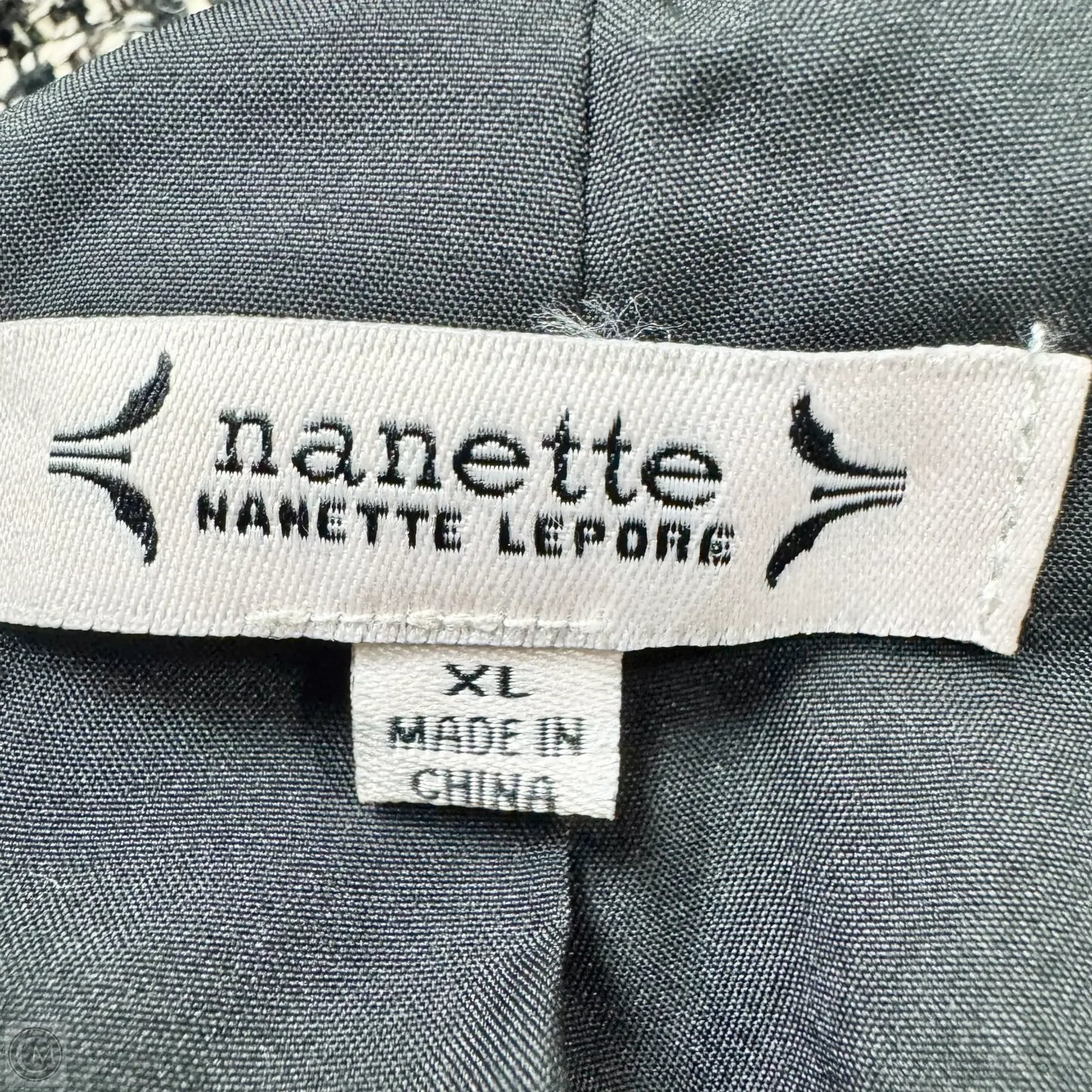 Jacket Other By Nanette By Nanette Lepore In Black & Brown, Size: Xl