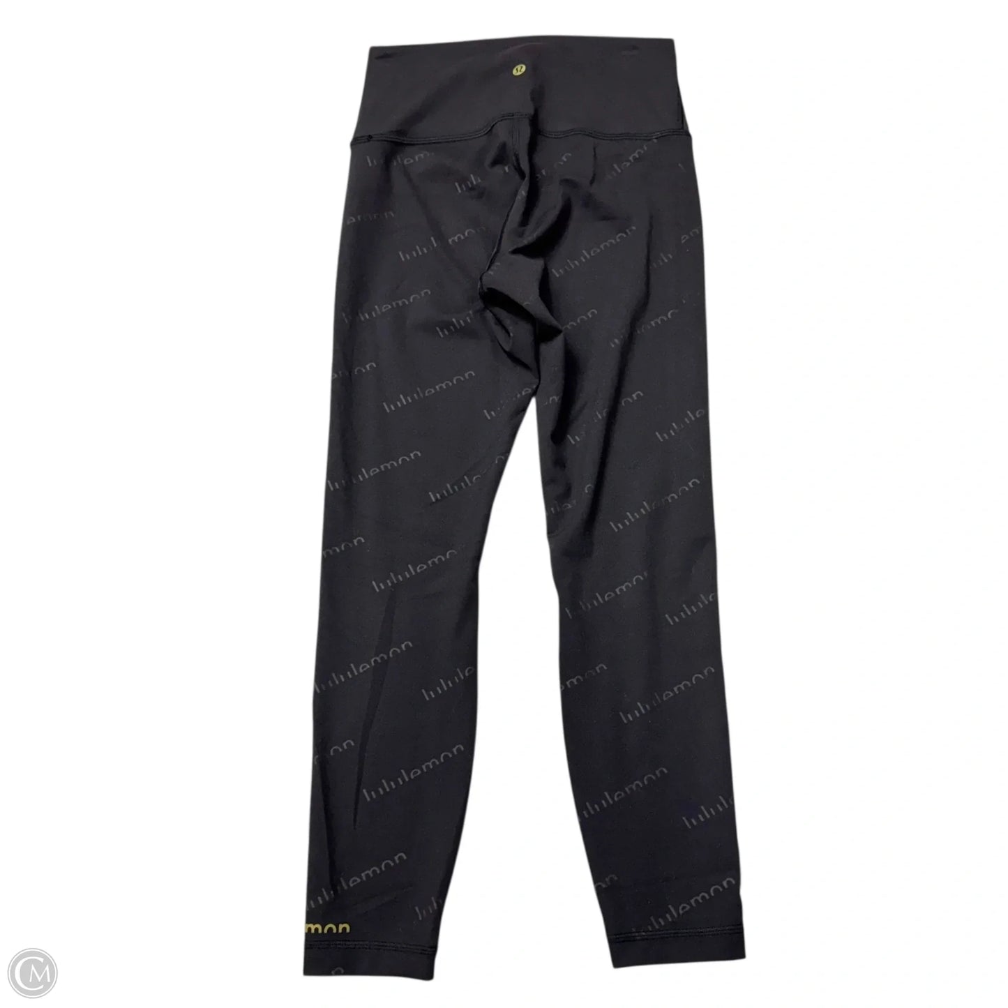 Athletic Leggings By Lululemon In Black, Size: M