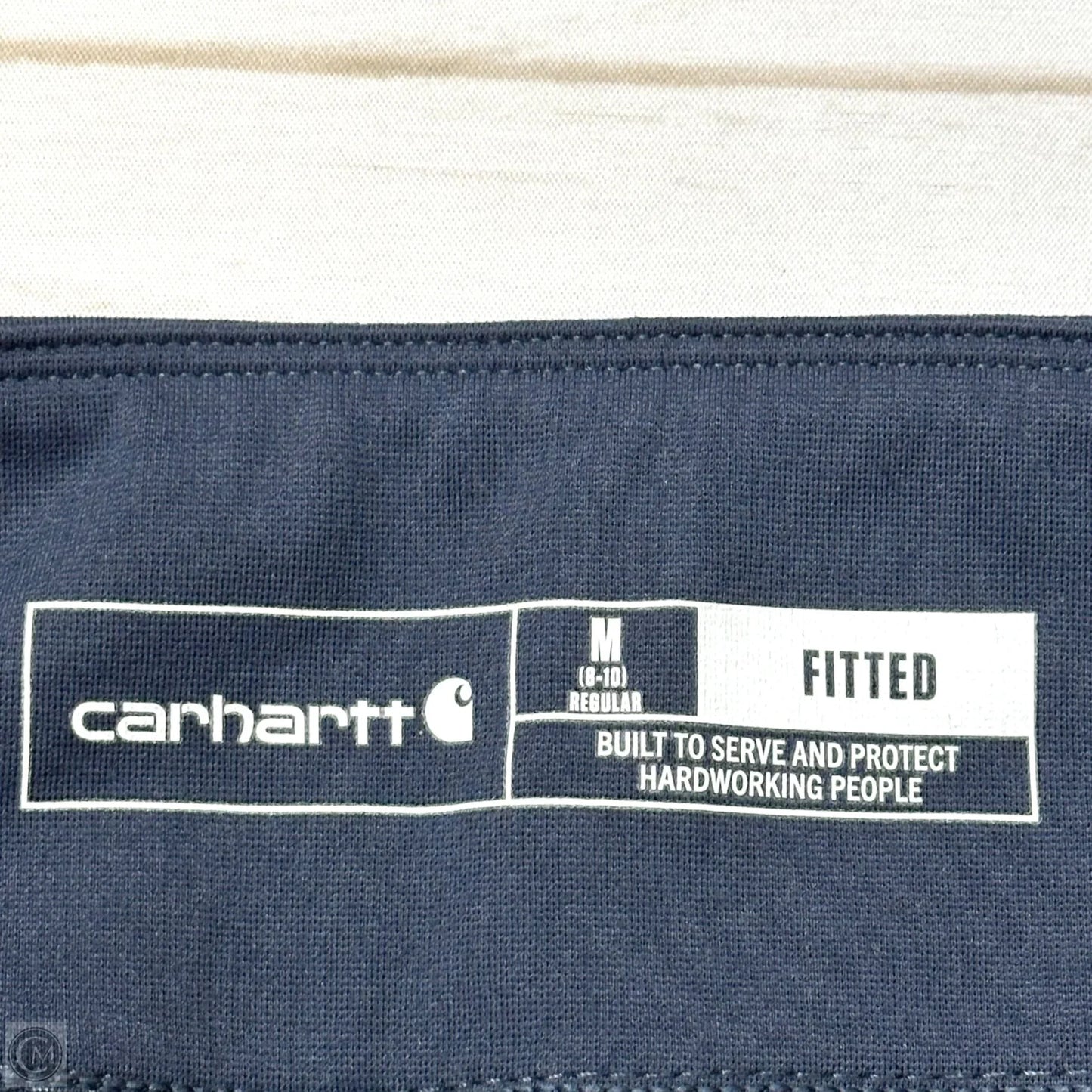 Athletic Leggings By Carhartt In Navy, Size: M
