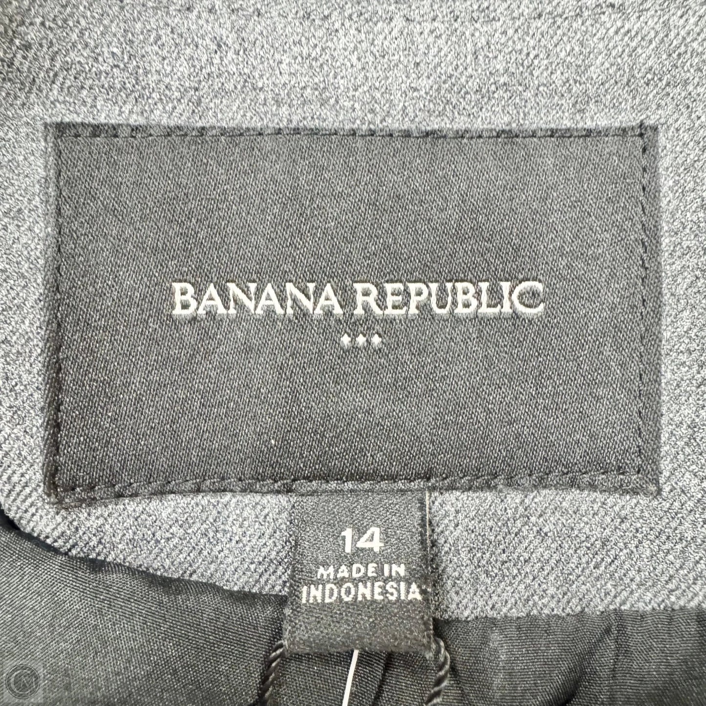 Blazer By Banana Republic In Grey, Size: L